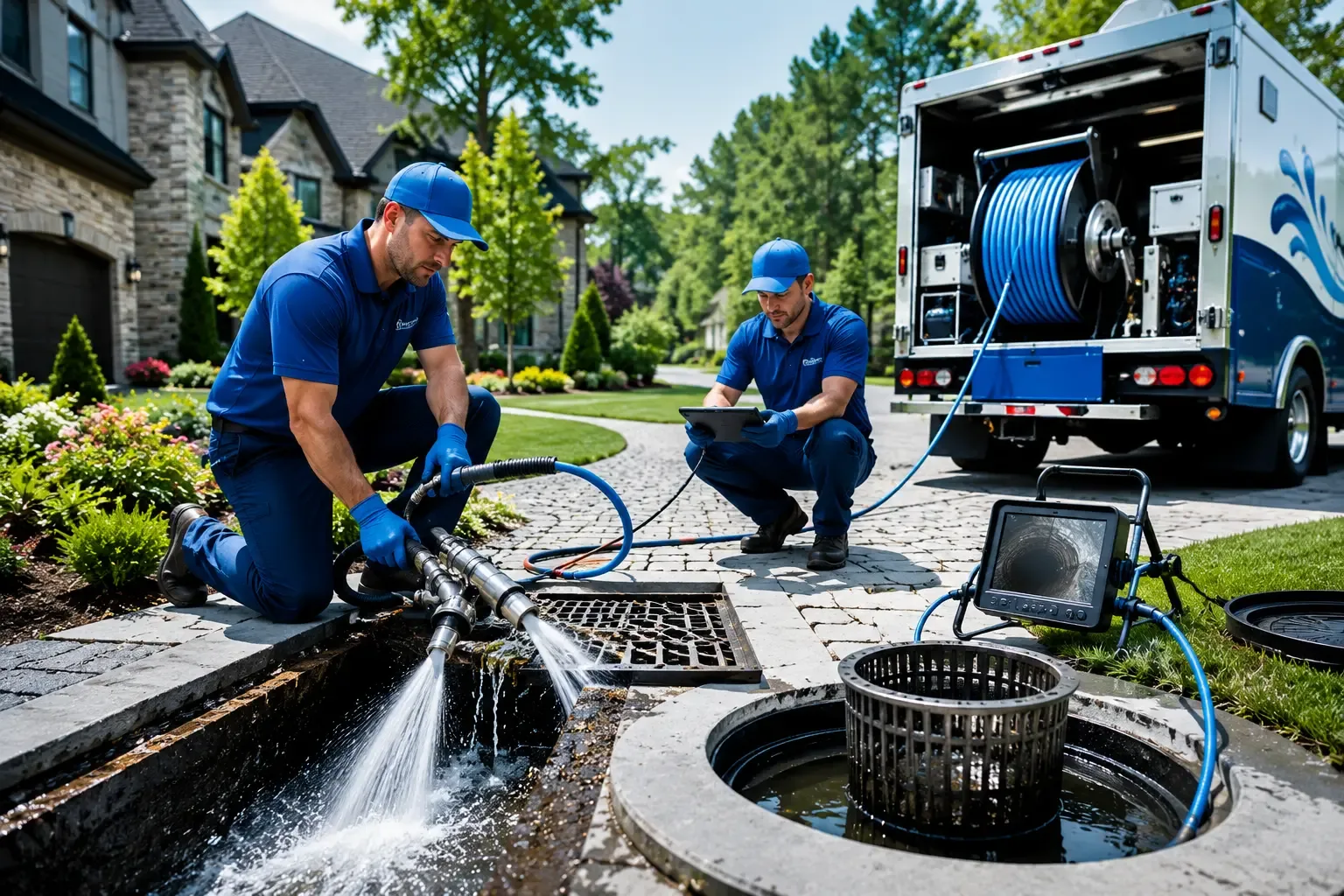 Local outdoor drain cleaning professionals in Mckean, PA
